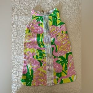 Girls Lily Pulitzer for Target flamingo dress